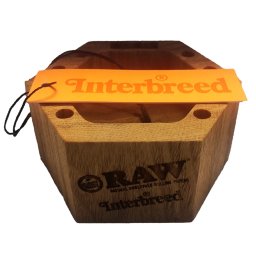 Raw x Interbreed Scrumiera lemn frasin - Chilling Wood Japan Ed. limitata