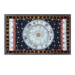 Decoratiune multifunctionala din bumbac Tapestries Horoscope XL