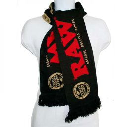Fular RAW Black de iarna Unisex moale si confortabil
