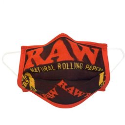 Raw Black Set Masca bumbac Supersoft and red x3