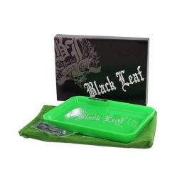 Black Leaf Tava de Rulare si Amestecare cu Led si Husa verde 28 x 21cm