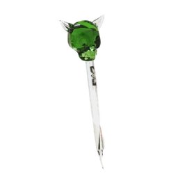 Ustensila ulei si concentrate Designer Glass Dabber Devil Green