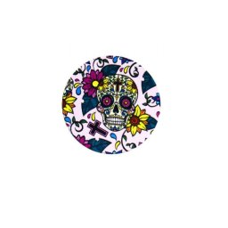 Urban Crew Grinder Colorful Mexican Skulls aluminiu 4 parti Ø50mm