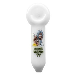 Urban Crew Pipa sticla Rick and Morty Cartoons Come Watch TV 12cm