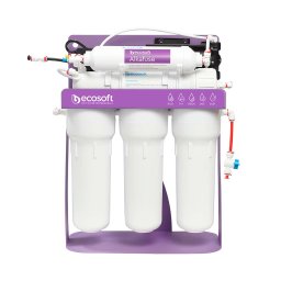 Purificator cu osmoza inversa Ecosoft P URE Alkafuse cu pompa booster si cadru metalic