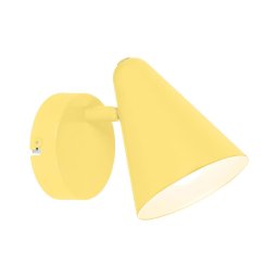 Spot de perete AMOR 1xE14/40W/230V galben