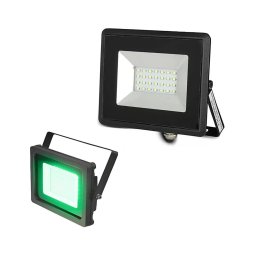 Proiector LED 20W 230V IP65 lumină verde