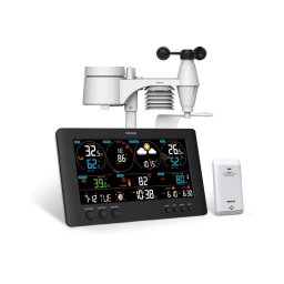 Sencor - Stație meteo profesională cu ecran LCD color 5V/1xCR2032 Wi-Fi