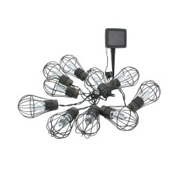 LED șir solar exterior 10xLED/1,2V 300mAh 3,8m IP44