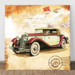 Tablou Masina Vintage OCC7 (Optiuni Tablou: 80x80cm)