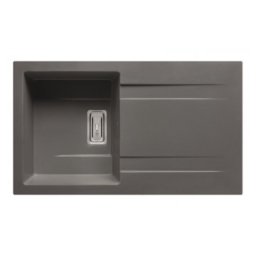 Chiuveta granit Pyramis KARTESIO 86x50 1B 1D Iron Grey