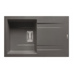 Chiuveta granit KARTESIO 79x50 1B 1D Iron Grey