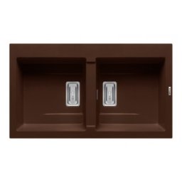 Chiuveta granit KARTESIO 86x50 2B Chocolate