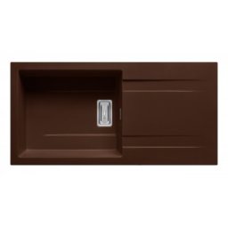 Chiuveta granit KARTESIO Plus 100x50 1B 1D Chocolate