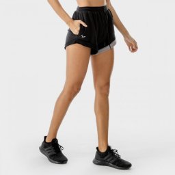 SQUATWOLF Pantaloni scurți pentru femei Lab Black Titanium L