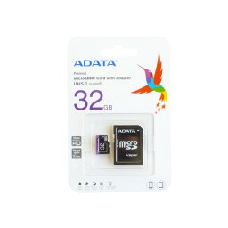 Card de memorie microSDHC UHS-I Clasa 10 32GB ADATA Premier cu adaptor SD