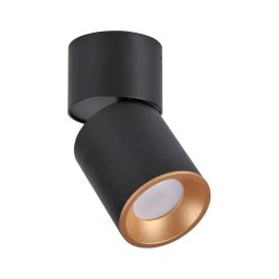 Lampă spot NIXA 1xGU10/10W/230V negru/auriu