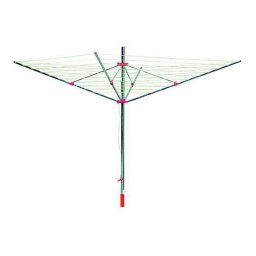 Uscator rufe de exterior, rotativ, 4 brate, capacitate uscare 40 m, rezistent la UV si intemperii