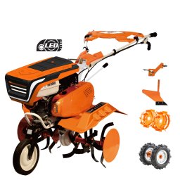 Motosapa Ruris 7500acc4, 7 CP, roti cauciuc 4.00-8, plug, adaptor, roti metalice 350 fara manicot