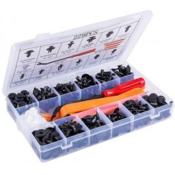 Cleme de Fixare Universale Plastic - Cutie 229PCS