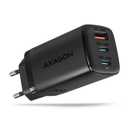 Incarcator de retea ACU-DPQ65 1x USB 2x USB Type-C 4.4 A Black