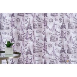 DRAPERIE CU REJANSA MENDOLA CITY GRI C2