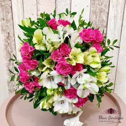Buchet Flori "Minirose si Alstroemeria