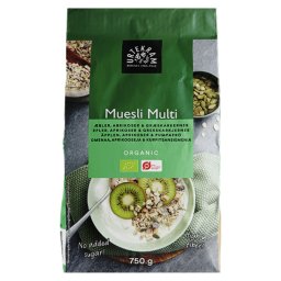 Musli bio multi fruct 750g Urtekram