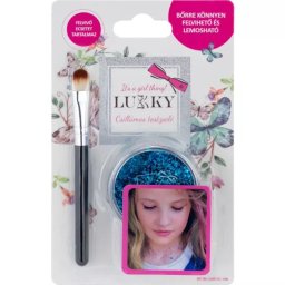 Lukky: Gel de corp cu sclipici - albastru