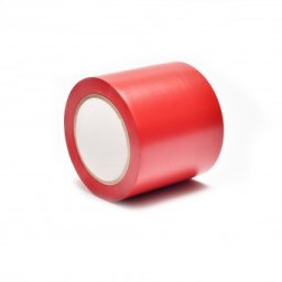 Banda adeziva de marcare rosie 100mm x 33m OPG