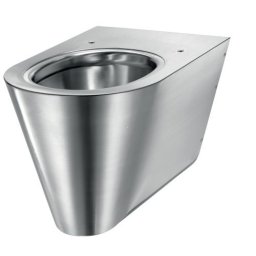 Vas suspendat pentru WC, din inox lucios