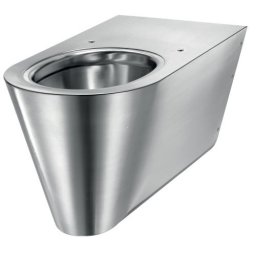 Vas suspendat pentru WC din inox, anti vandalism