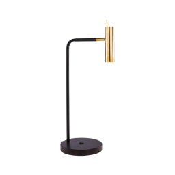 Lampă de masă AMOS 1xGU10/15W/230V neagră Amplex 8909