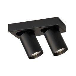 Spot TARUMI 2xGU10/15W/230V negru Shilo 7972