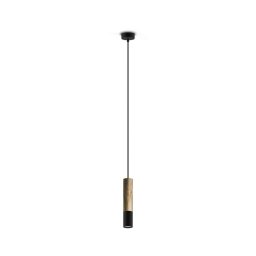 Lustră pe cablu GLEIZ WOOD 1xGU10/35W/230V