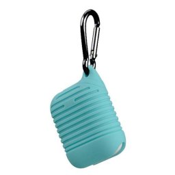 Husa Lemontti Protective Case pentru Airpods Generation 1/2 Mint (cu breloc)