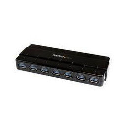 USB 3.0 HUB W/ ADAPTER ST7300USB3B, 7 porturi