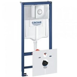 Set rezervor incastrat si clapeta de actionare Grohe Rapid SL 4in1, crom -38813001