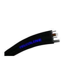 Cablu fibra optica FTTH de exterior cu sufa de otel, 8 fire