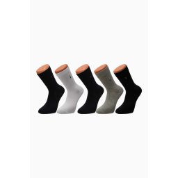 Sosete clasice barbati, set 5 perechi, multicolor (Marime sosete: 43/46)