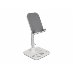 Suport telescopic pentru smartphone si tableta cu depozitare, Delock 18407