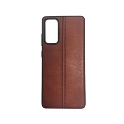 Husa Samsung S20 FE 5G g781 Silicon Leather Maro