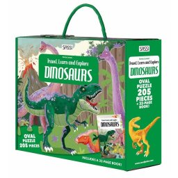 Puzzle Sassi Cunoaste si exploreaza Dinozauri
