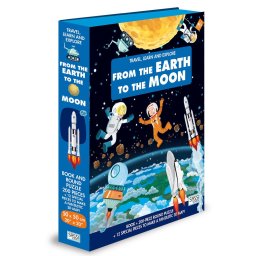 Puzzle Sassi Cunoaste invata si exploreaza de la pamant pana la luna