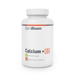 GymBeam Calciu + Vitamina D3 120 caps.