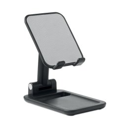 Suport birou pentru telefon, Everestus, 21AUG185, ABS, 11x7.2x2.8 cm, Negru