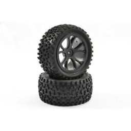 Roti buggy 4x4 spate 1/10, FASTRAX CUBOID cu Spite, hex 12mm