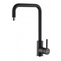 Baterie bucatarie cu 3 cai Alveus DUAL G91 negru