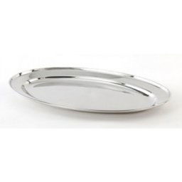 TAVA OVALA INOX 40 CM, Material : inox 1.5 mm grosime se poate folosi in regim profesional