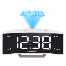 Ceas cu radio CRP7WH Proiector / USB White
